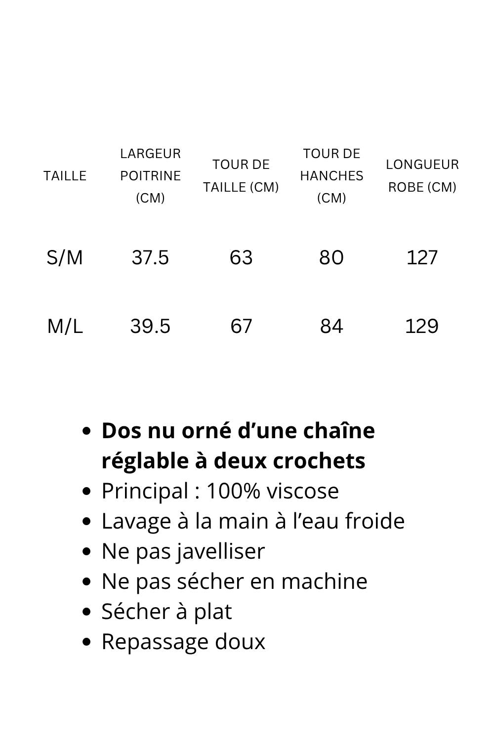 Robe dos nu en maille à chaîne – Noir