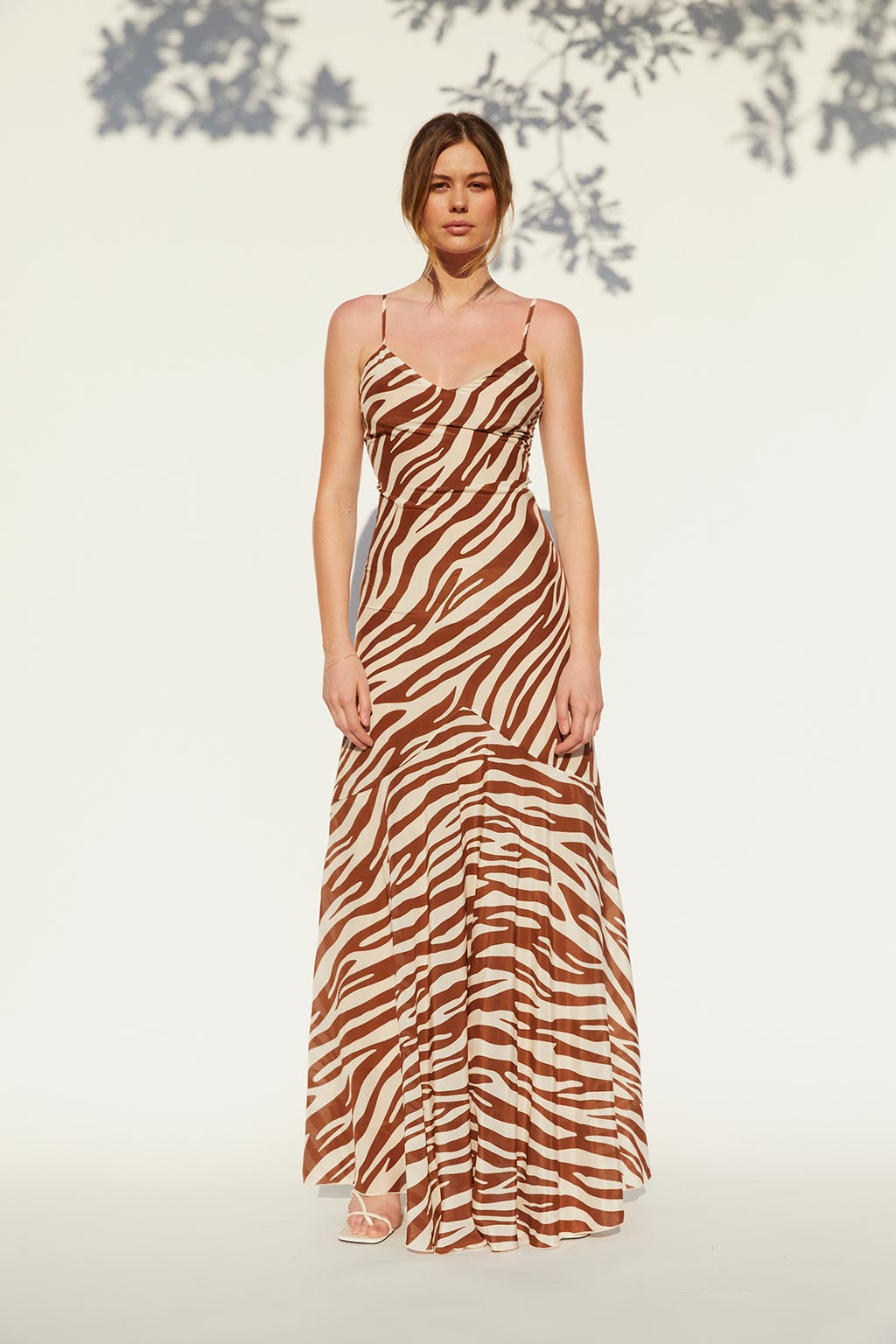 Robe en soie - Zebra