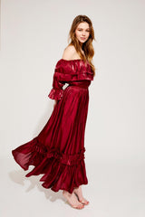Belle Dress Scarlet 