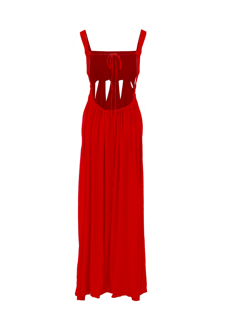 Robe Maxi Hebe - Rouge