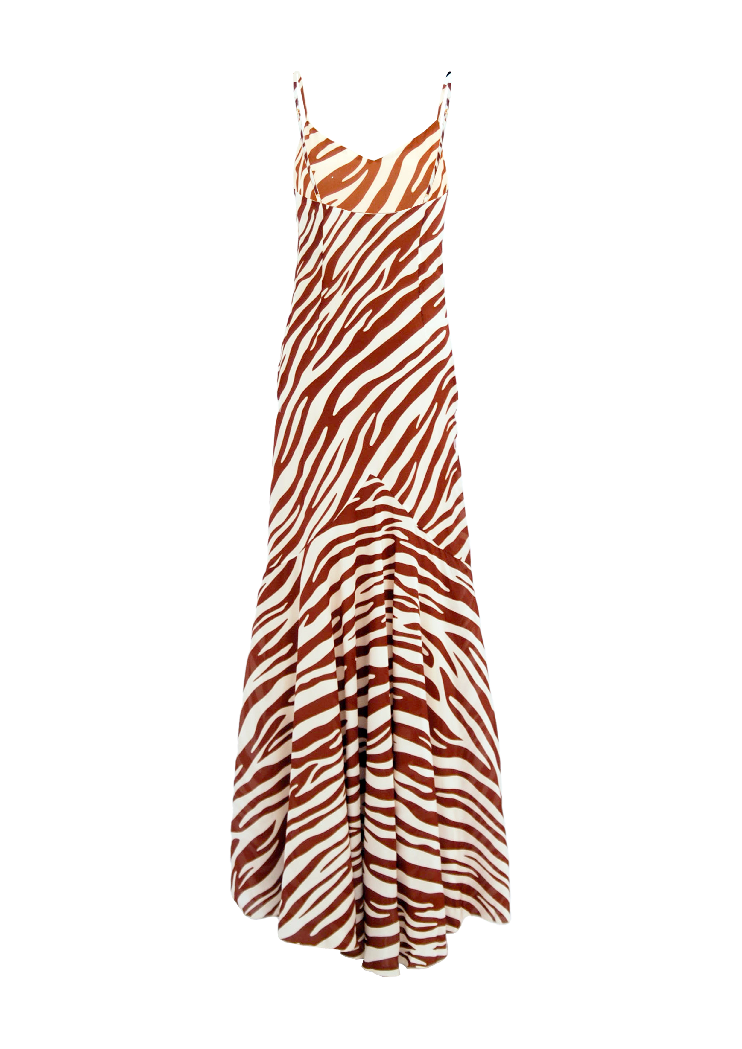 Zebra Silk Dress